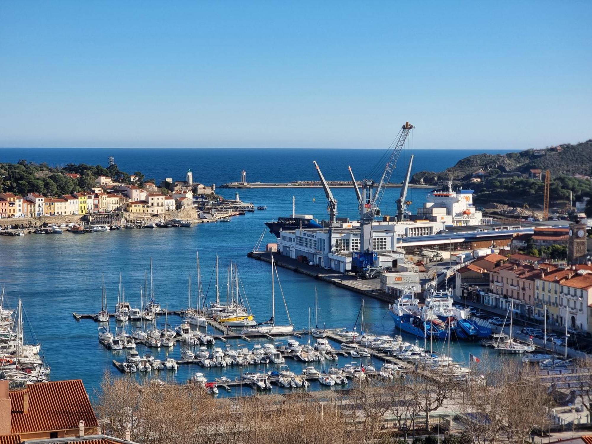 Port-Vendres: Studio Cabine Avec Terrasse, A 2 Pas Du Port - Fr-1-309-256 Port Vendres Exteriör bild